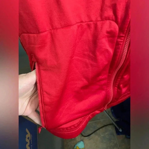 Red Columbia omniwick zipup sweatshirt /jacket size XL #120 - Picture 2 of 13